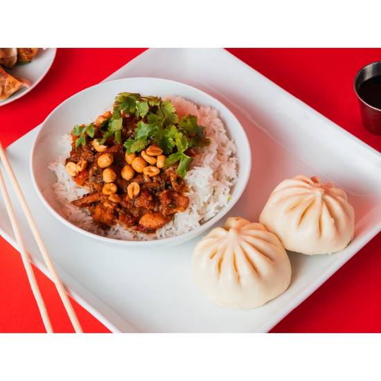 Order Bowl + 2 Bao food online from Wow Bao store, San Diego on bringmethat.com
