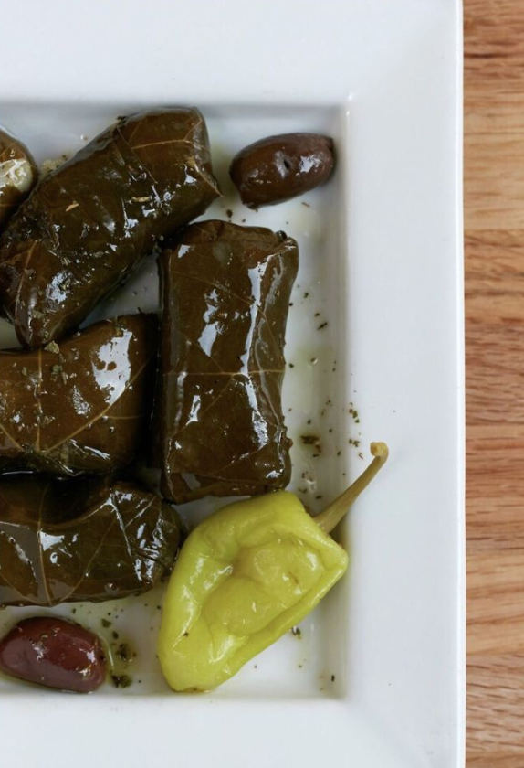 Order Grape Leaves Salad food online from Chirping Chicken store, New York on bringmethat.com