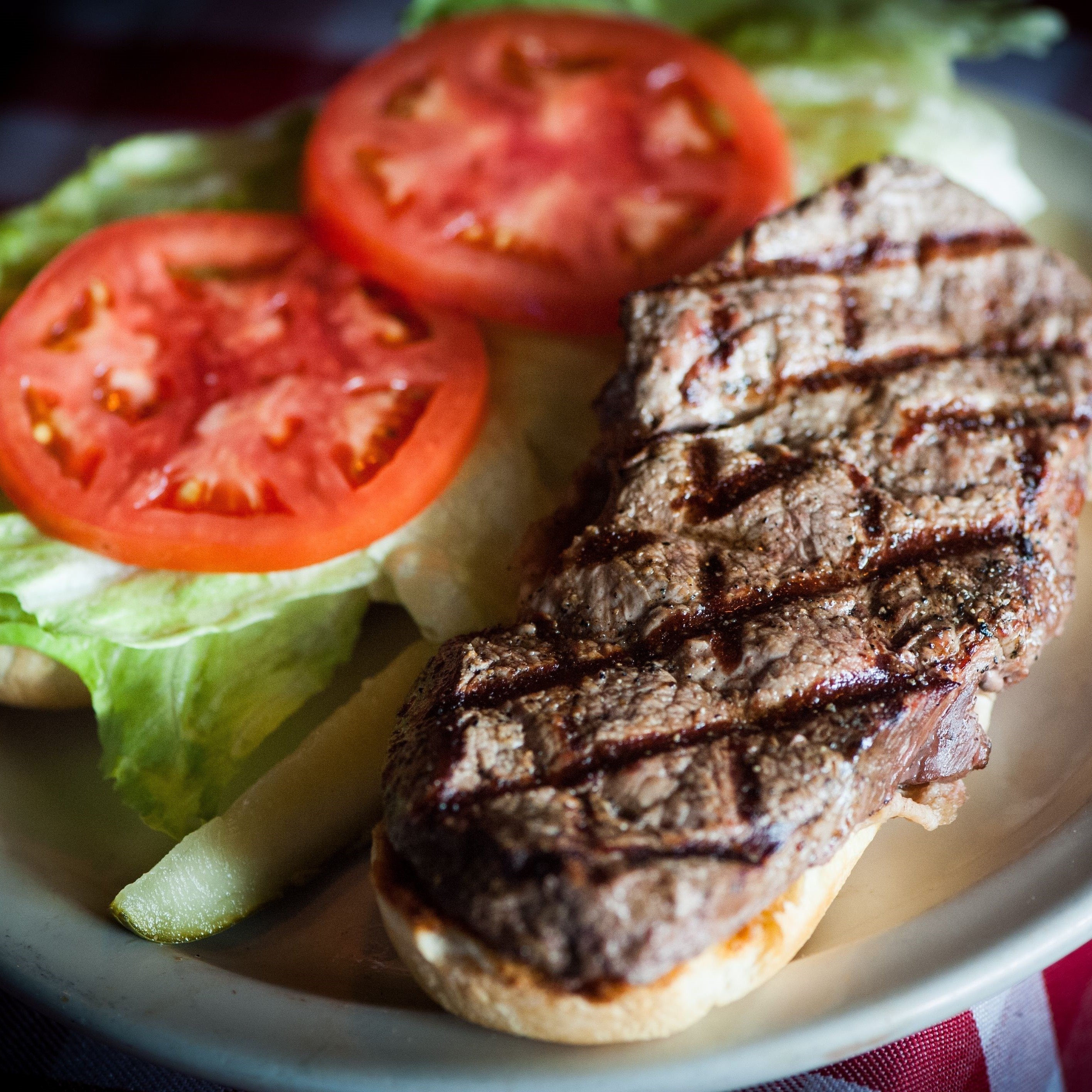 Order Steak Sandwich food online from Huey's store, Memphis on bringmethat.com
