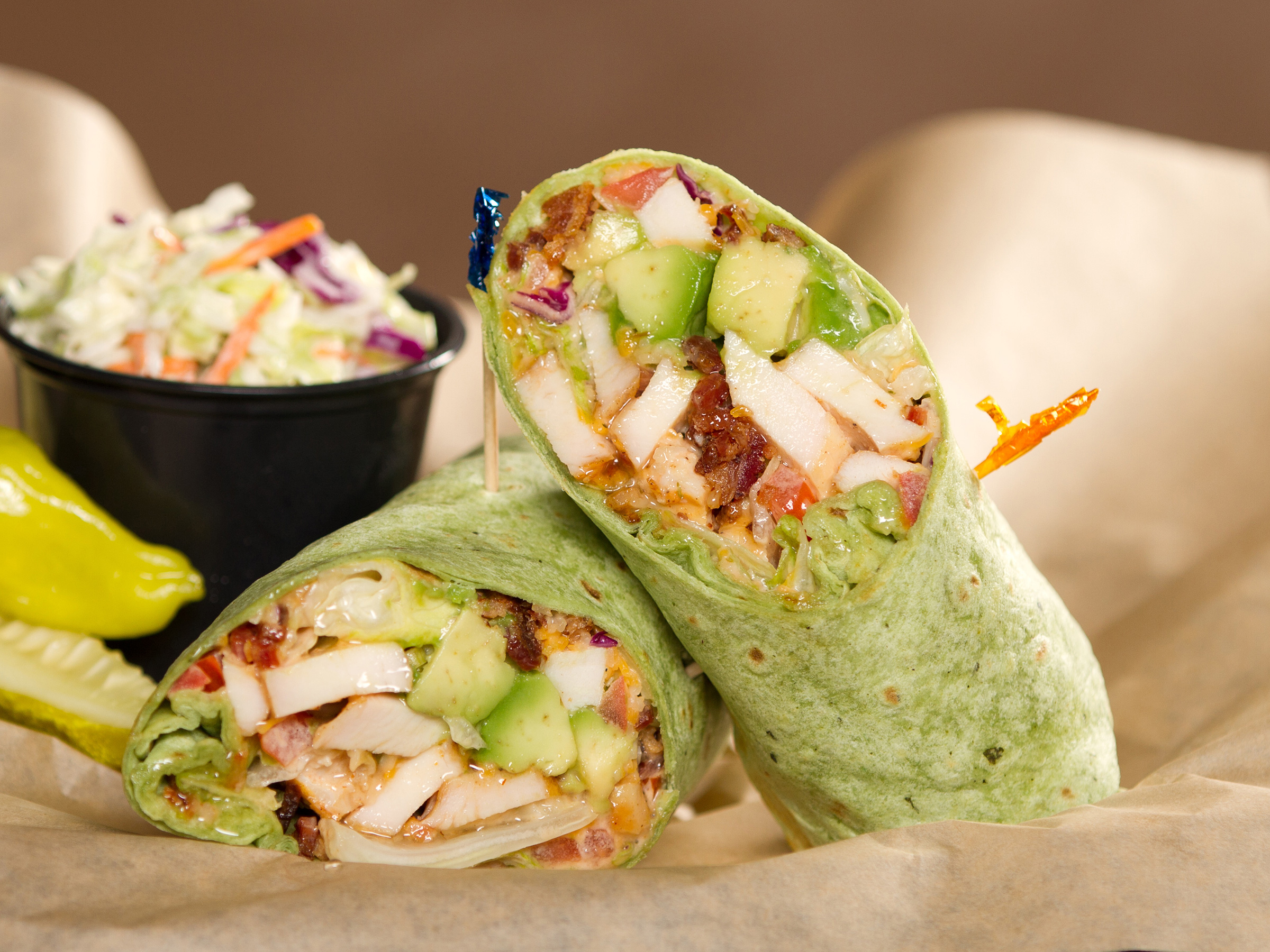 Order Grilled Chicken Club Wrap food online from Timbers store, Las Vegas on bringmethat.com