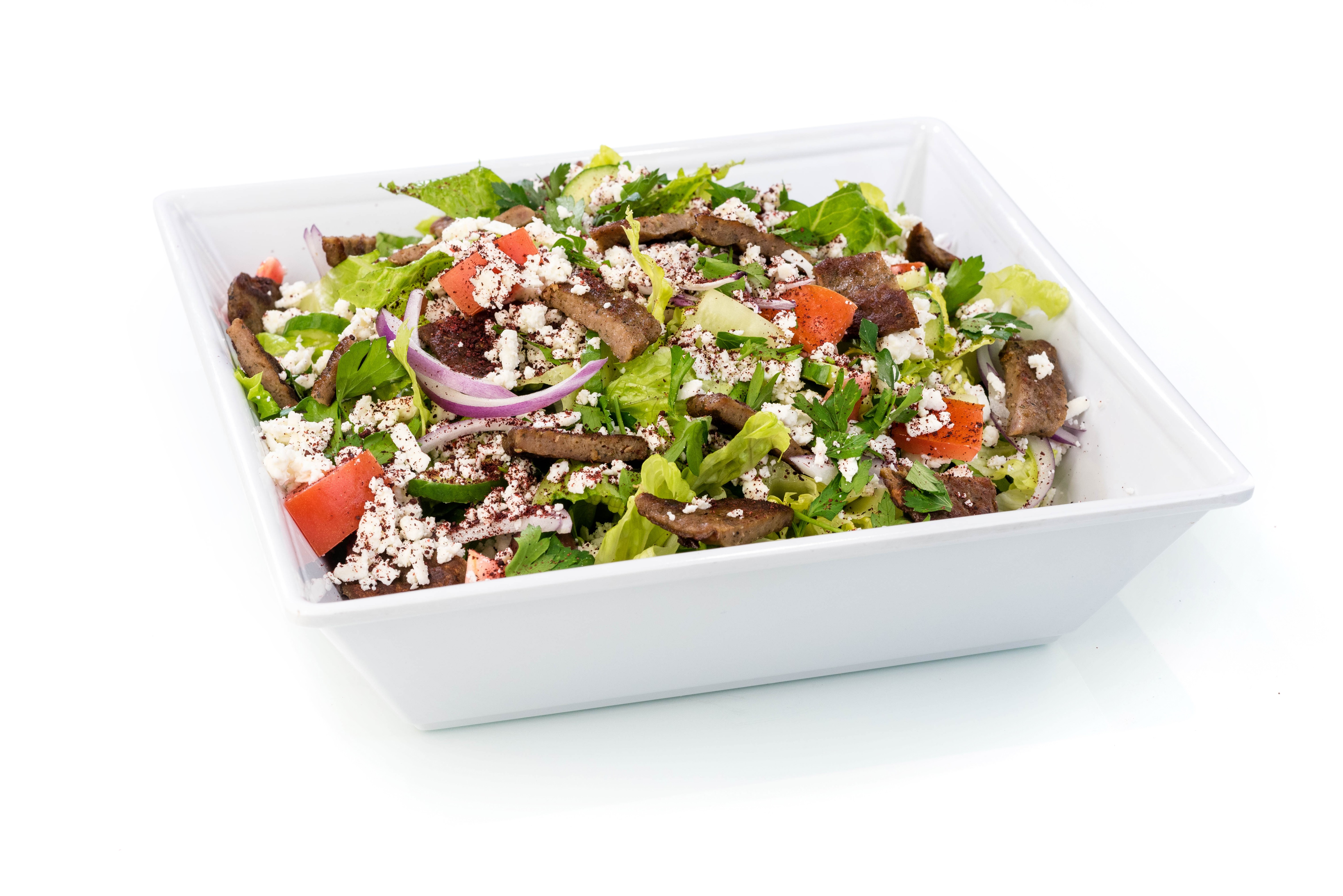 Order Gyro Salad food online from Cafe Du Liban store, Los Angeles on bringmethat.com