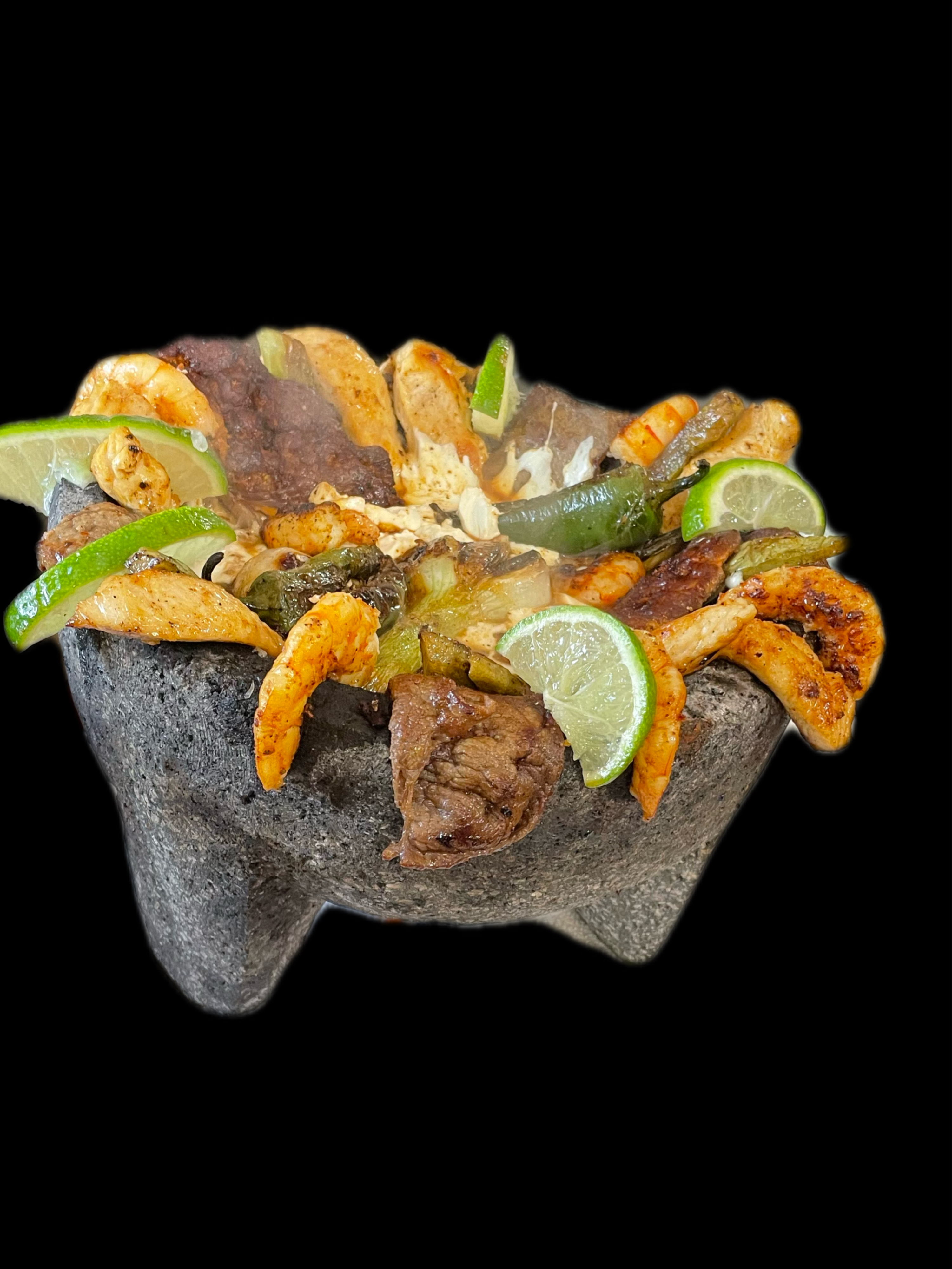 Order Molcajete  food online from La Guera Mexican Grill store, Upper Darby on bringmethat.com