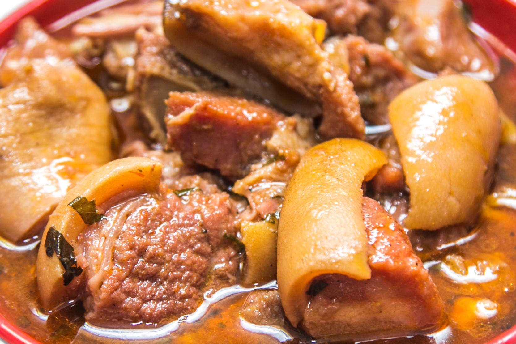 Order 4. Assorted Goat Meat Stew food online from Yoshi Kitchen store, Houston on bringmethat.com
