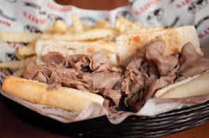 Order Italian Beef Lunch Special food online from Rosati's Pizza store, Lockport on bringmethat.com