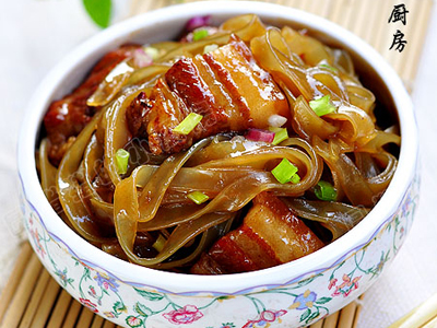 Order Pork with Clear Noodles 猪肉炖粉条  food online from Hunan Gate store, Arlington on bringmethat.com