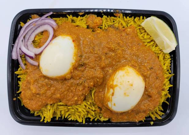 Order Egg Biryani food online from Curry Point 2 Go store, Bellevue on bringmethat.com