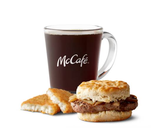 Order Steak Biscuit Meal food online from McDonald's store, Columbus on bringmethat.com