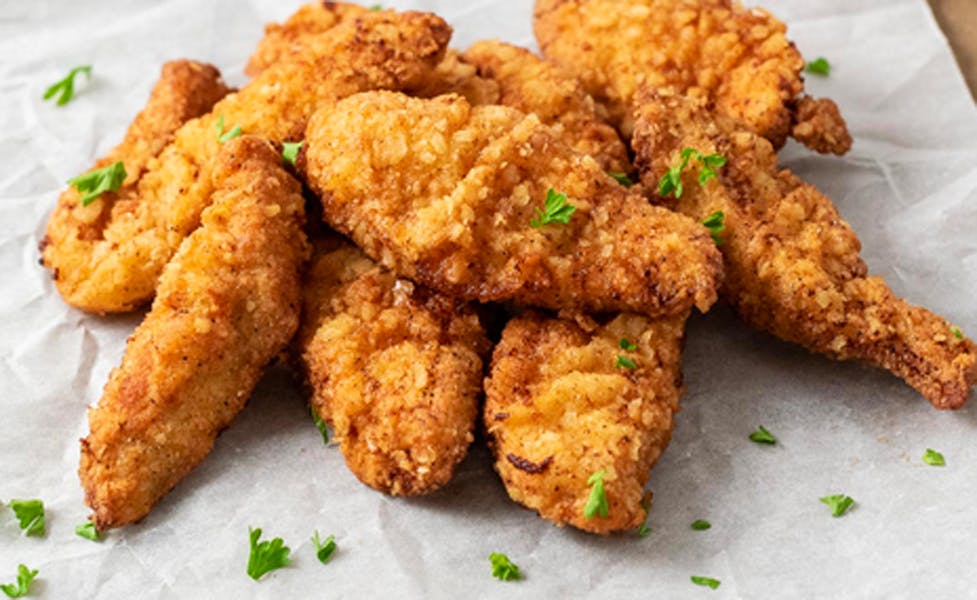 Order Chicken Fingers w/Fries - Appetizer food online from Brother Bruno Pizza store, Washingtonville on bringmethat.com
