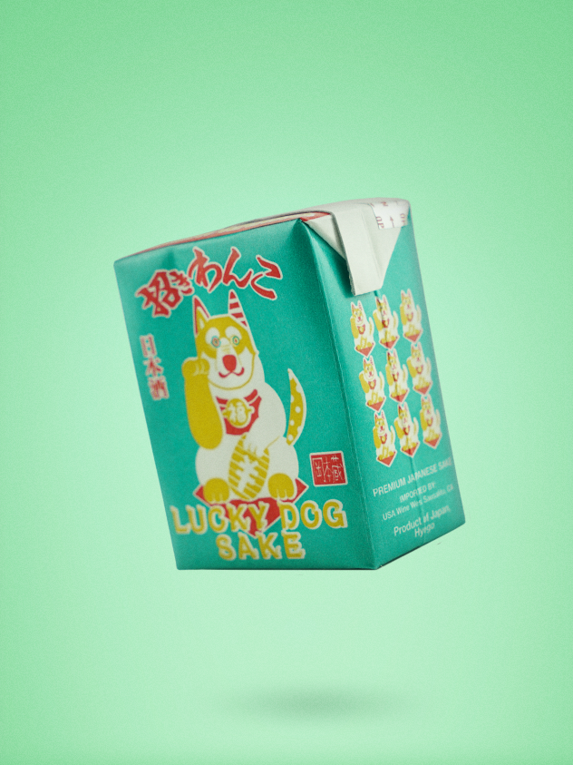 Order Lucky Dog Sake Juice Box food online from Simply Wine store, New York on bringmethat.com