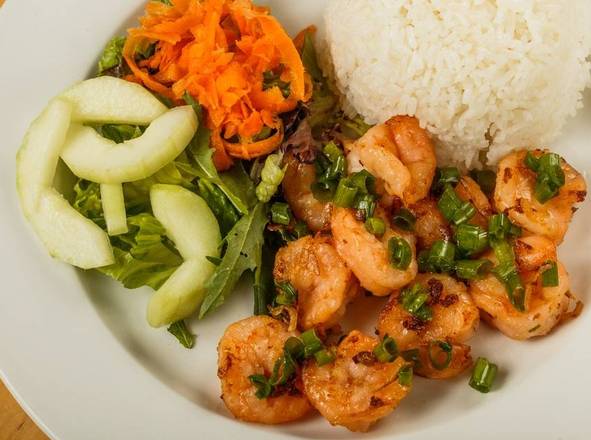 Order Grilled Shrimp Rice Vermicelli food online from Fusion Cafe store, Metairie on bringmethat.com