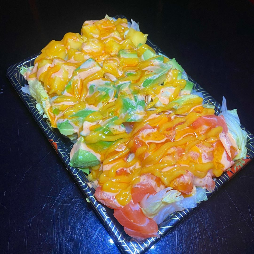 Order Salmon Mango Salad food online from Sushi sushi store, New York on bringmethat.com