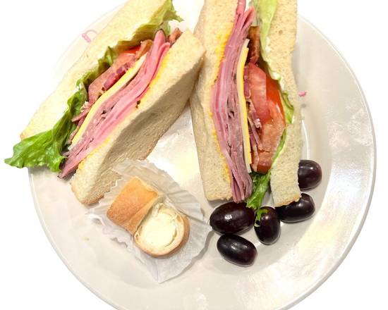 Order Club Sandwich food online from Cafe at Pharr store, Atlanta on bringmethat.com