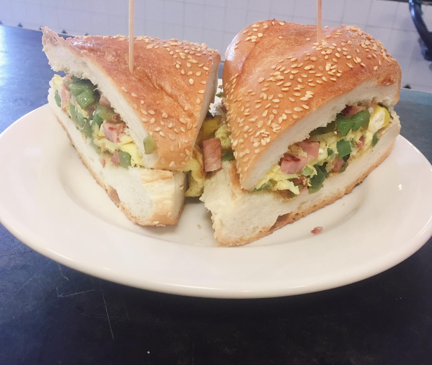 Order Pepper and Egg Sandwich food online from Palace Grill store, Chicago on bringmethat.com