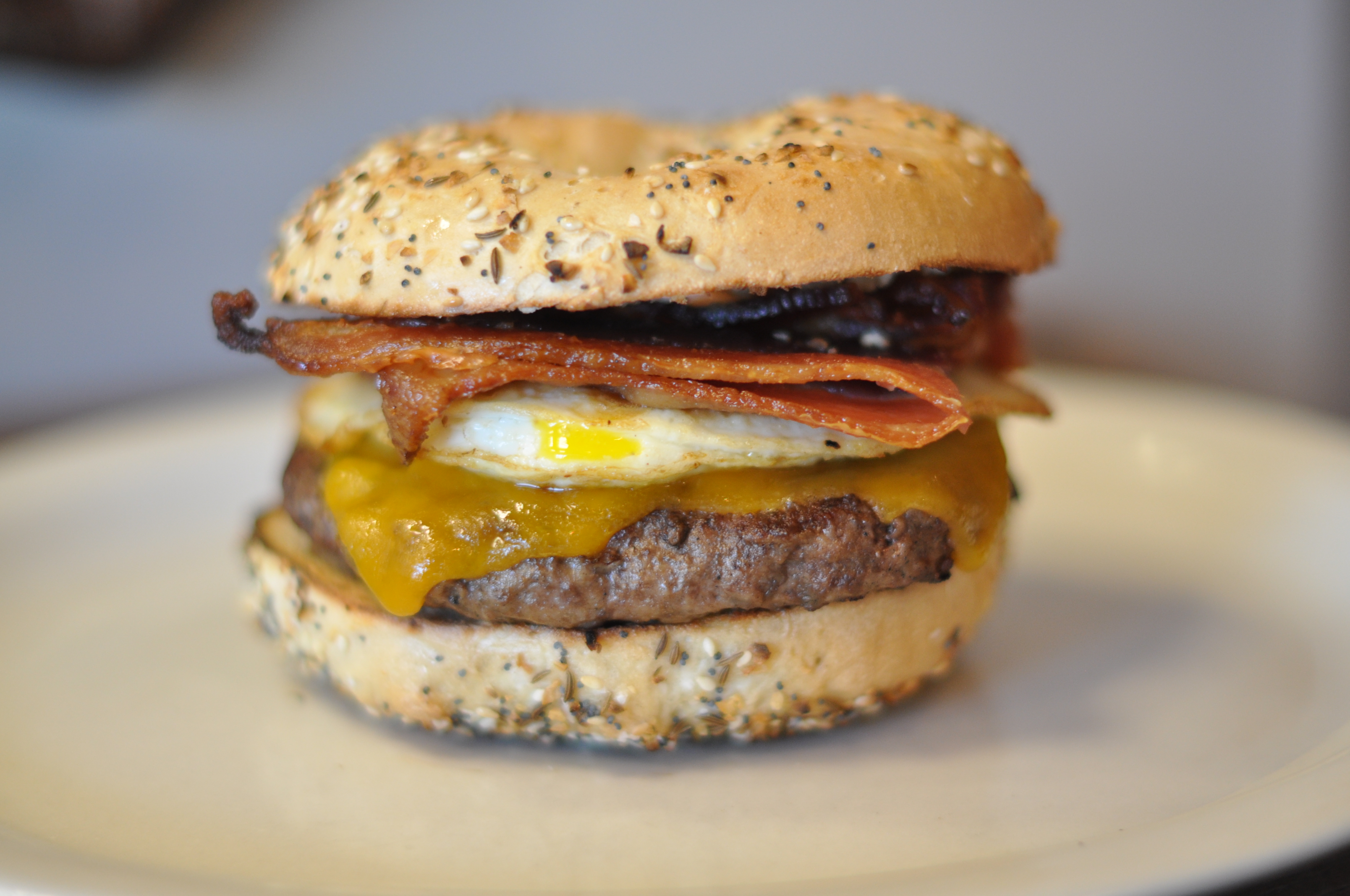 Order Breakfast Burger food online from Goldbergs Fine Foods - Avalon store, Alpharetta on bringmethat.com
