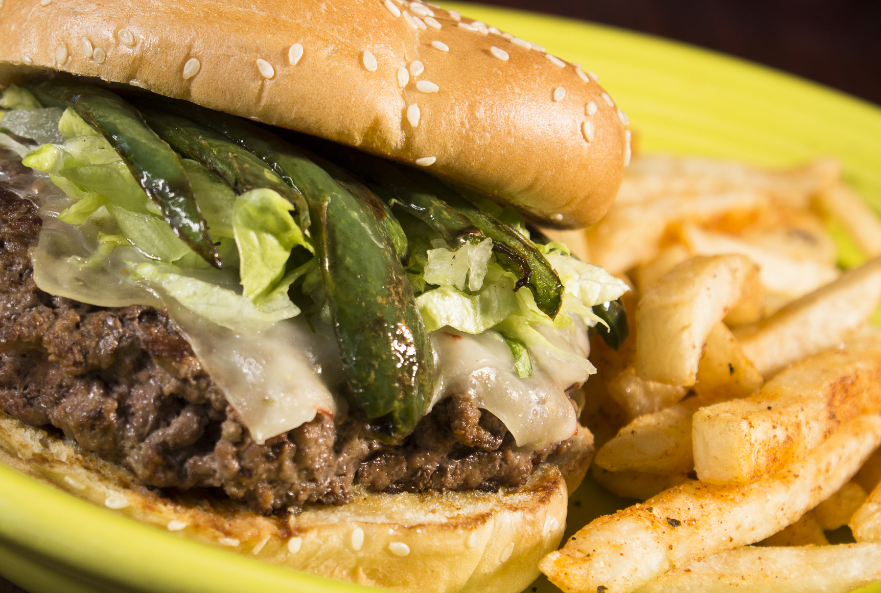 Order Jalapeno Burger food online from Habanero Mexican Grill store, Clemson on bringmethat.com