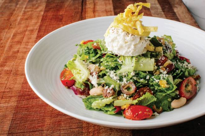 Order GF Signature Chop Salad food online from Pinstripes store, Highland Hills on bringmethat.com