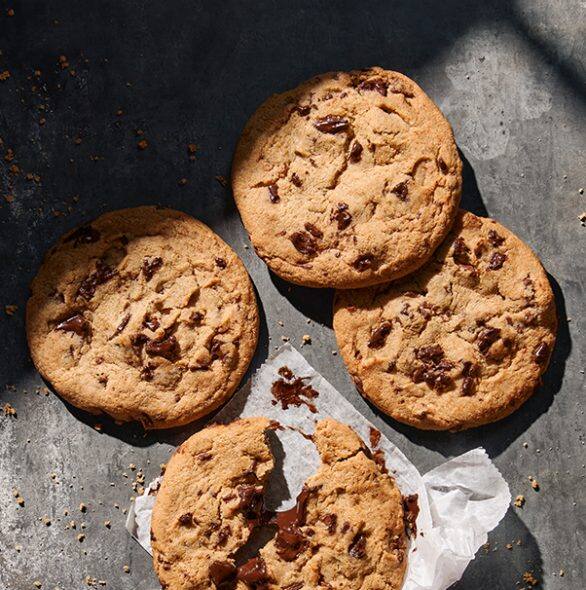 Order Chocolate Chipper Cookie 4-pack food online from Panera Bread-Colerain Township store, Cincinnati on bringmethat.com