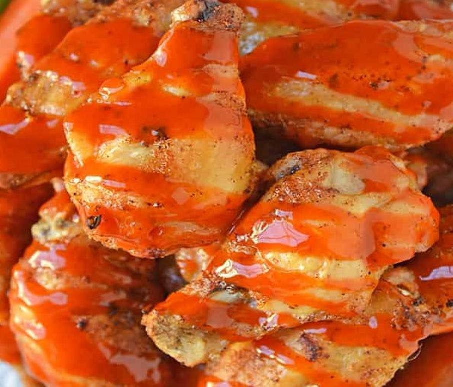 Order My Wife's Plain Chicken Wings - 8 Pieces food online from My Wife Pizza & More store, Fredericksburg on bringmethat.com