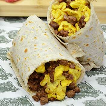 Order Steak and Egg Breakfast Burrito food online from Federicos Mexican Food store, Glendale on bringmethat.com