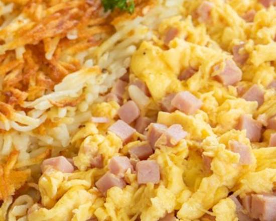 Order Diced Ham and Eggs food online from Tradewinds Elkhart store, Elkhart on bringmethat.com