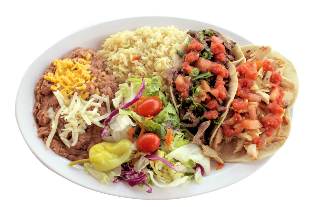 Order Taco Platter food online from Michael Super Burgers store, Whittier on bringmethat.com