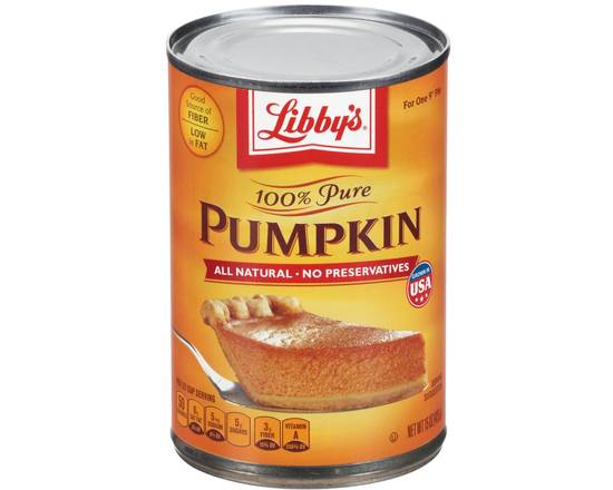 Order Libby's Pumpkin (15 oz) food online from Ctown Supermarkets store, Uniondale on bringmethat.com