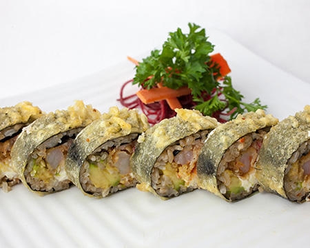 Order Earth Roll food online from Kumori Sushi & Teppanyaki store, San Antonio on bringmethat.com