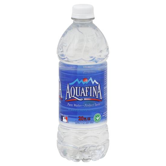 Order Aquafina Purified Drinking Water Bottle (20 oz) food online from Rite Aid store, Corona Del Mar on bringmethat.com