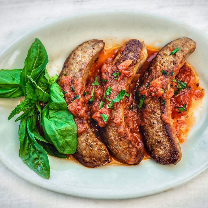 Order SIDE OF GRILLED HOT ITALIAN SAUSAGE food online from Amicis East Coast Pizzeria store, Menlo Park on bringmethat.com