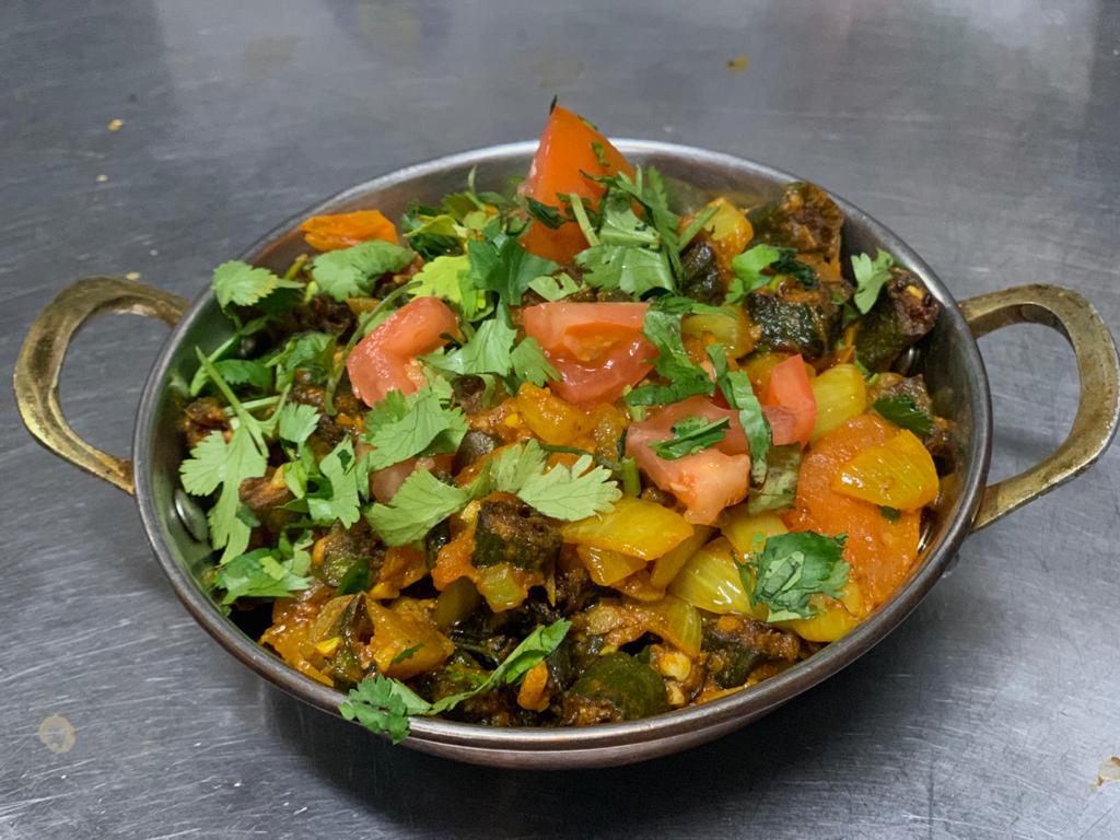 Order Bhindi Masala food online from Curry King store, Los Angeles on bringmethat.com