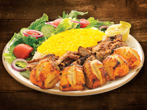 Order Combination Kabob 1 food online from Kabob Lounge store, Carmel Valley on bringmethat.com