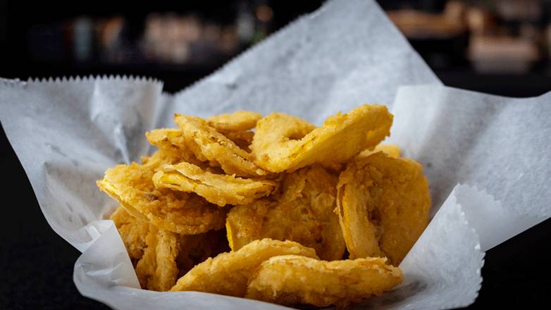 Order Fried Squash food online from Pinky's Westside Grill store, Charlotte on bringmethat.com