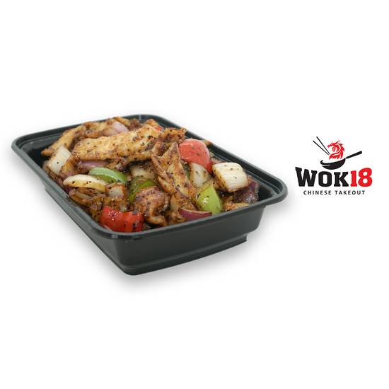Order Pepper chicken food online from Wok 18 store, Teaneck on bringmethat.com
