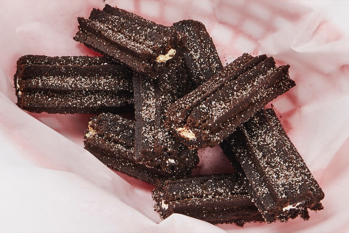 Order Oreo Churros food online from Fuzzy's Taco Shop store, DeSoto on bringmethat.com