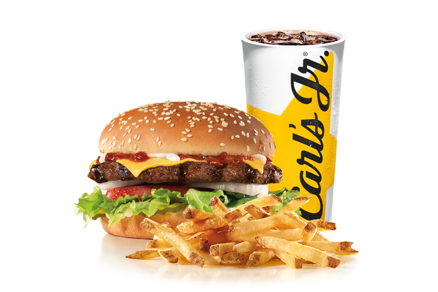 Order Famous Star with Cheese Combo food online from Carl Jr store, Scotts Valley on bringmethat.com