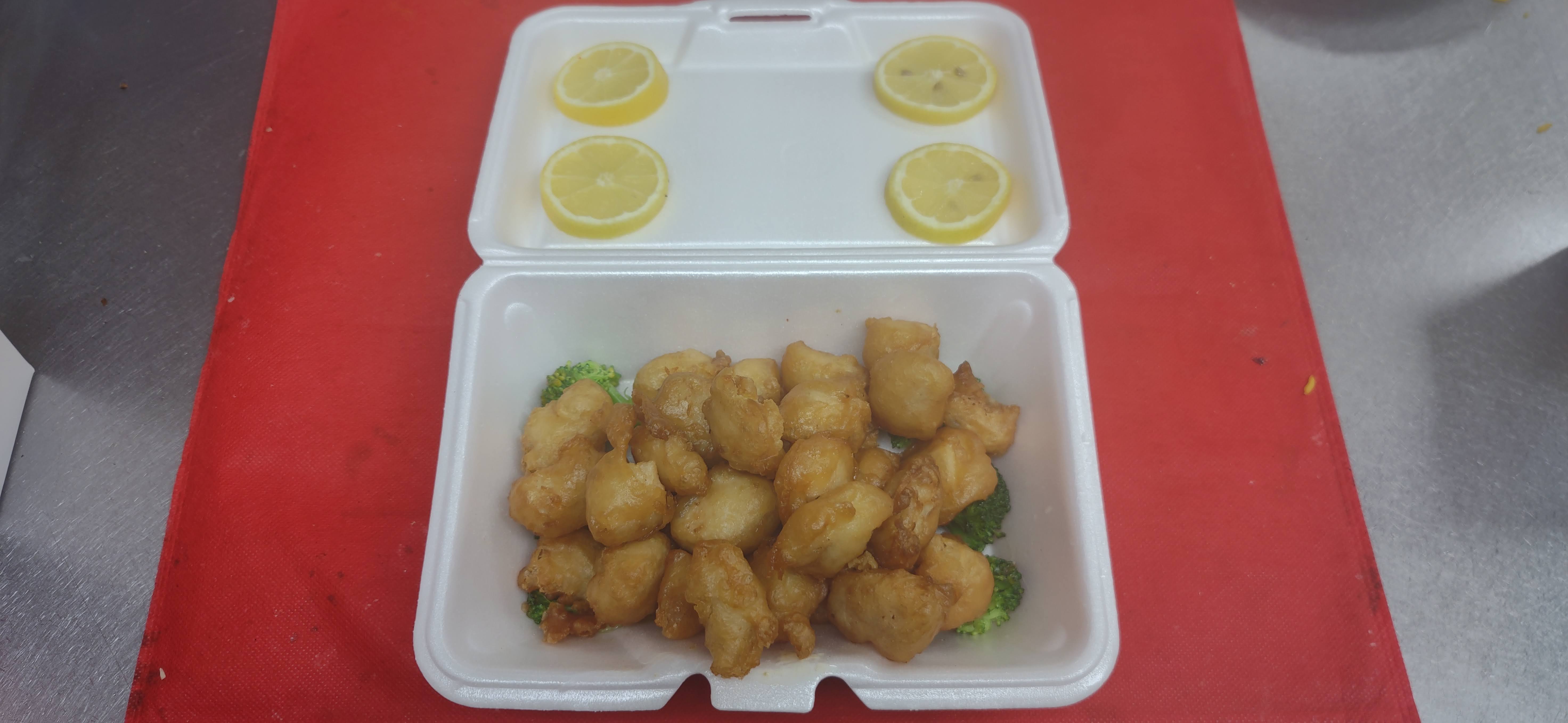 Order 150. Lemon Chicken  food online from China Wok store, Lima on bringmethat.com
