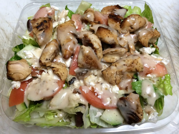 Order Grilled Chicken Salad food online from Maria's Pizza & Wings store, Cranston on bringmethat.com