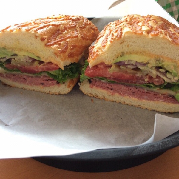 Order Ami-Cado Sandwich food online from Lou's Cafe store, San Francisco on bringmethat.com