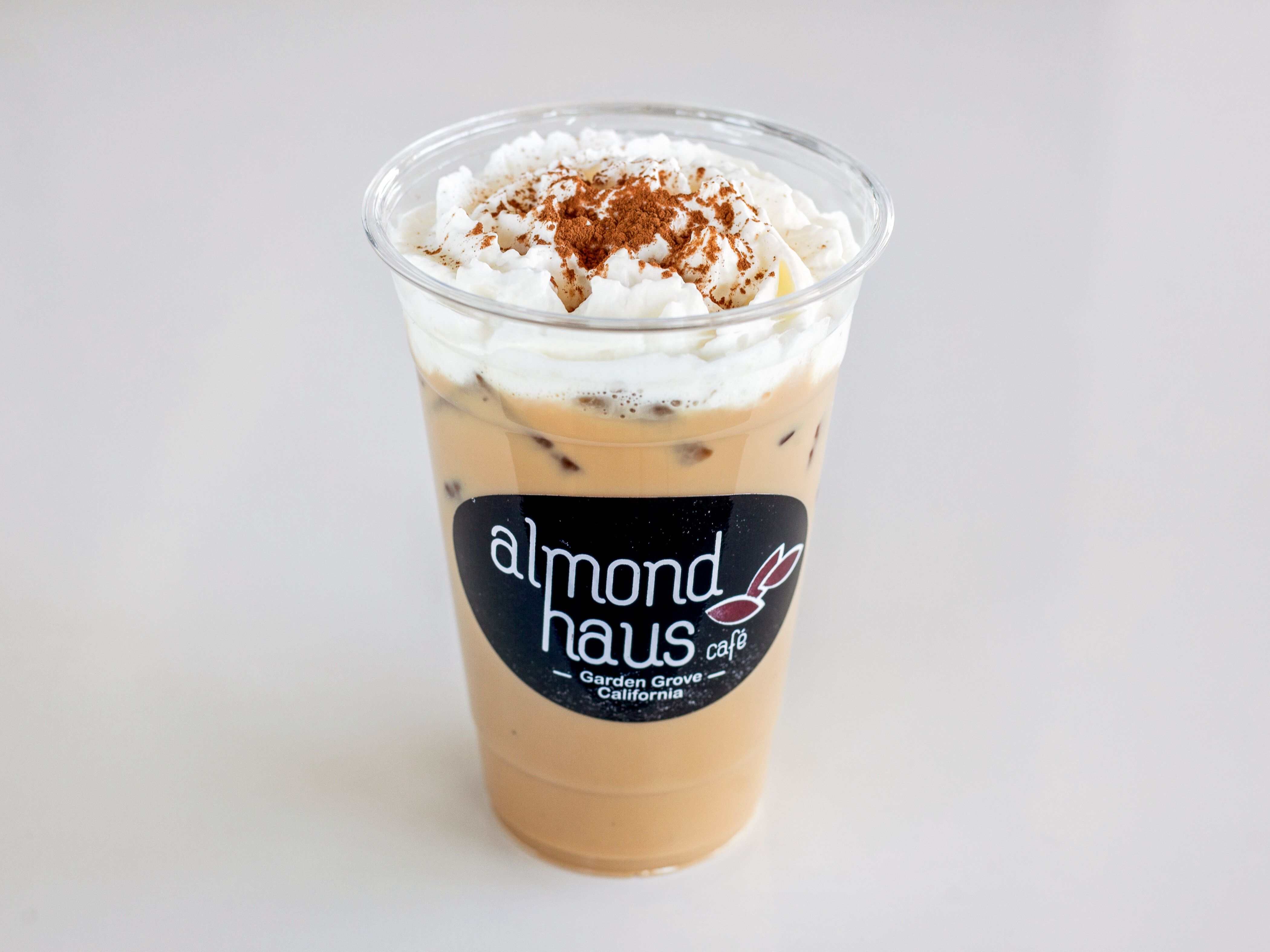Order Almond Haus Iced Coffee food online from Almond Haus Cafe store, Garden Grove on bringmethat.com