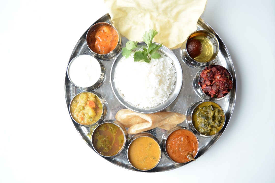 Order SOUTH INDIAN THALI food online from A2b Herndon store, Herndon on bringmethat.com