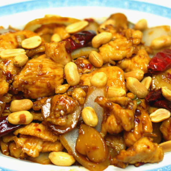 Order Kung Pao Chicken food online from Red Lantern Chinese Cuisine store, Glendora on bringmethat.com