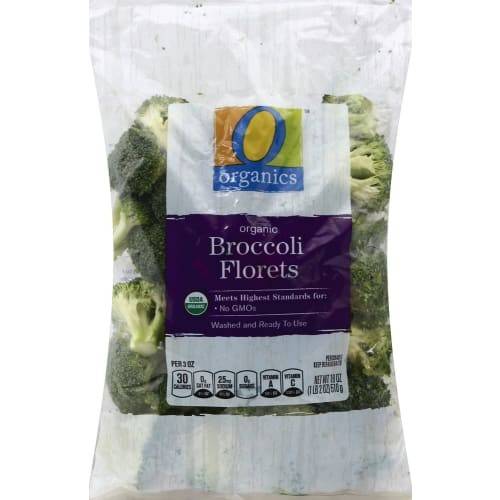 Order O Organics · Organic Broccoli Florets (18 oz) food online from Safeway store, Pacifica on bringmethat.com