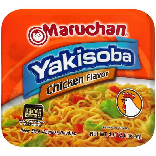 Order Maruchan Yakisoba Chicken Flavour Noodles food online from Exxon Food Mart store, Port Huron on bringmethat.com