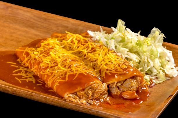 Order Two Chicken Enchiladas food online from Filiberto Mexican Food store, Mesa on bringmethat.com