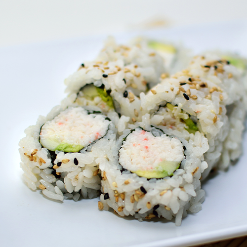 Order California Roll (8pcs) food online from Hotto Sushi store, Orange on bringmethat.com
