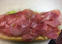 Order Prosciutto Ham Hoagie food online from Mel's Pizza Eatery store, Aston on bringmethat.com