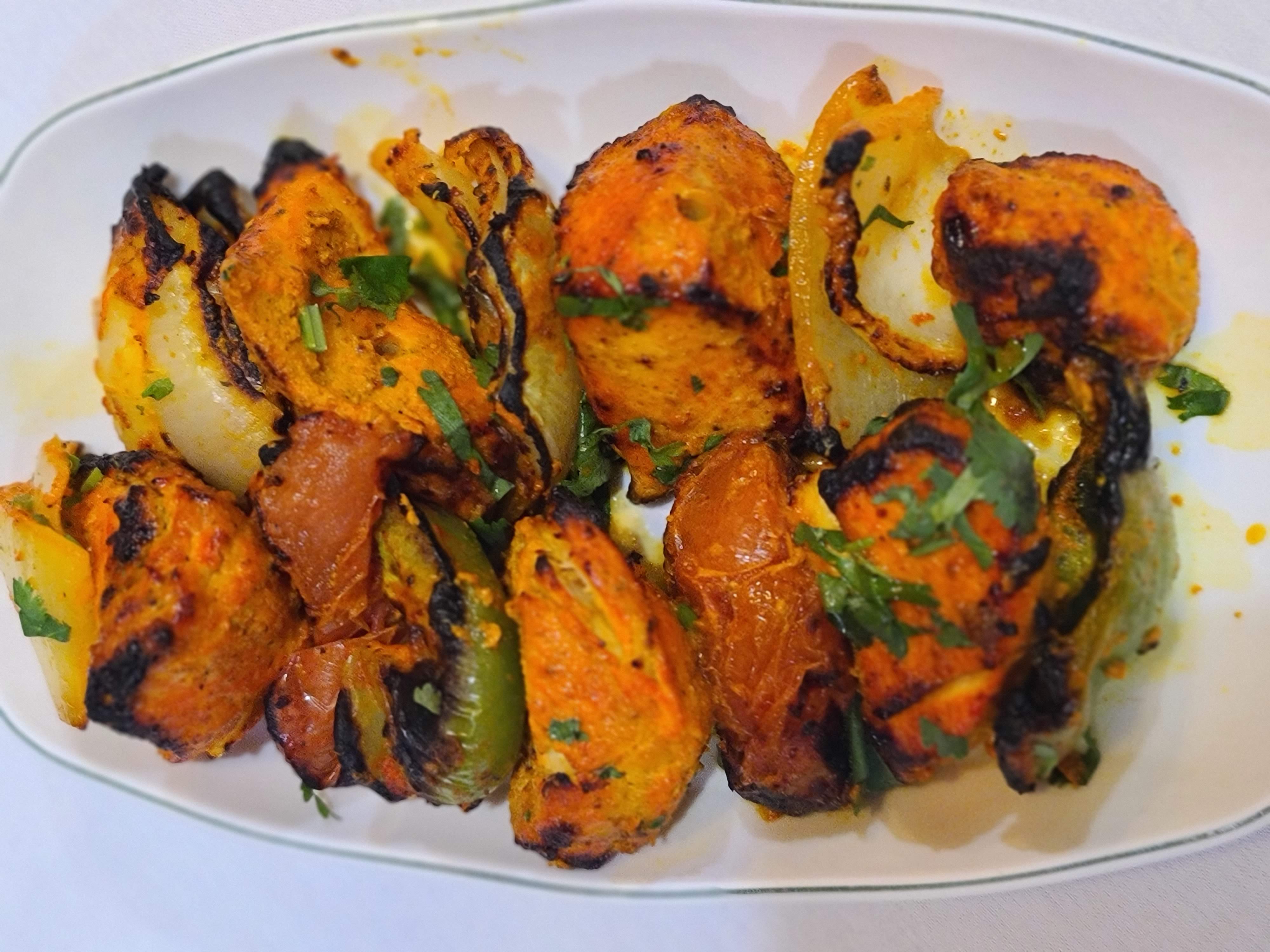 Order Shashlik Chicken food online from The indian kitchen store, West Hollywood on bringmethat.com