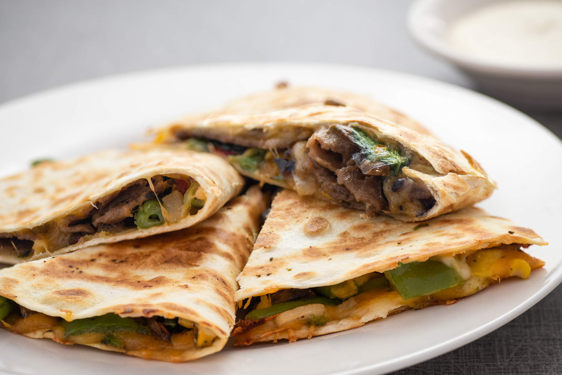 Order Quesadilla food online from Flavors Around The Sqaure store, Painesville on bringmethat.com