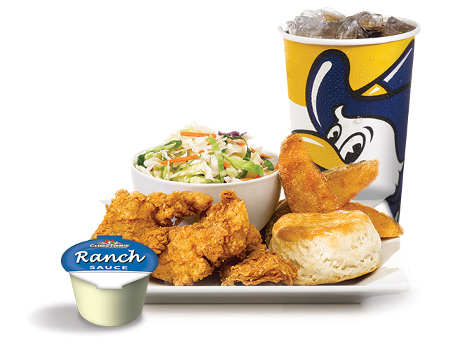 Order 1. Three Tender Combo food online from Chester Chicken store, Indianapolis on bringmethat.com