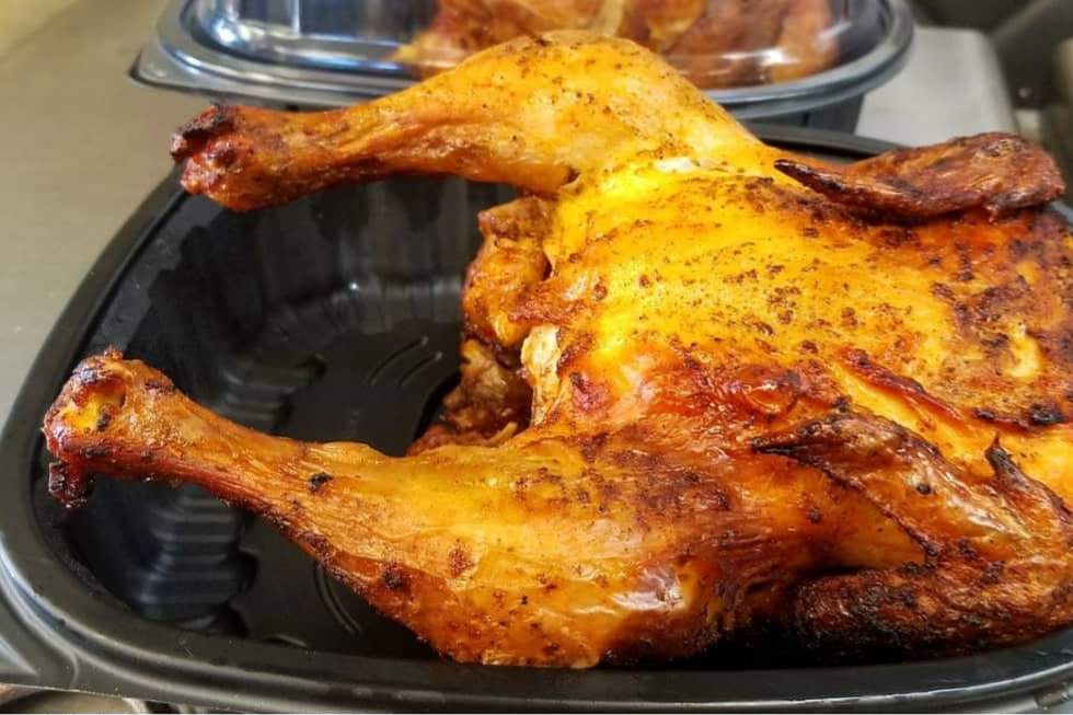 Order Whole Roasted Chicken with Roasted Red Potatoes food online from Chicken Galore store, Woodbridge on bringmethat.com